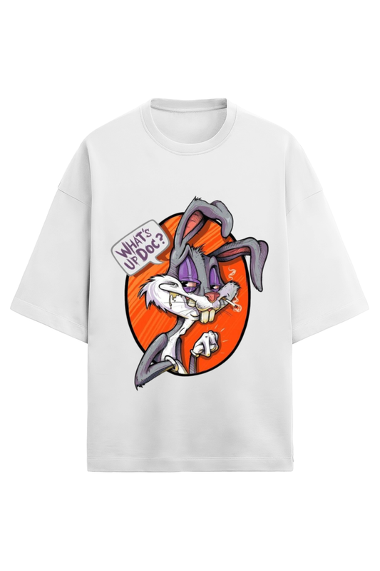 Skrone - Bugs Bunny What's Up Doc Tee (Oversized Fit)