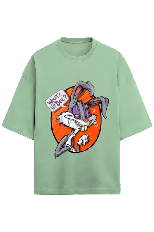 Skrone - Bugs Bunny What's Up Doc Tee (Oversized Fit)
