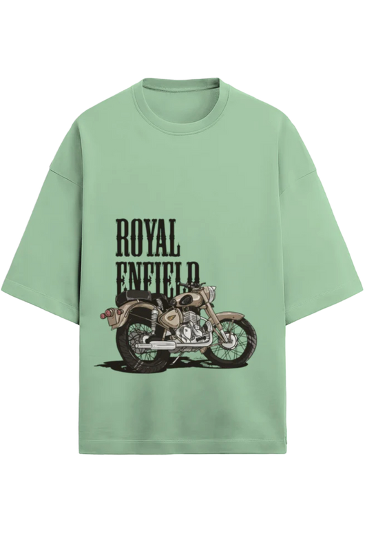 Skrone Royal Enfield Graphic Tee (Oversized Fit)