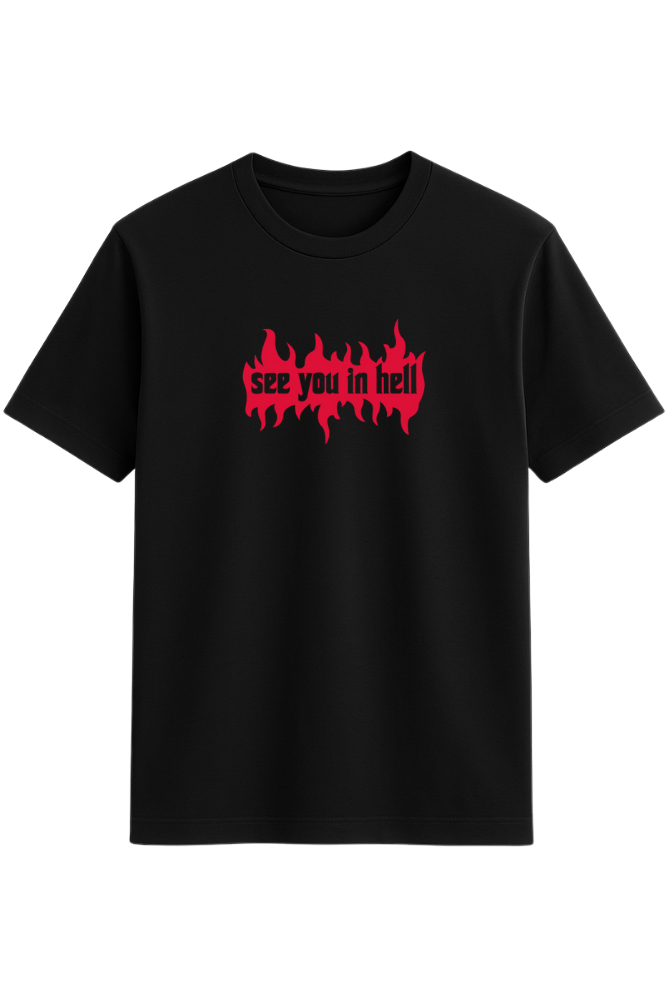 Skrone See you in Hell Tee (Supima Fit)
