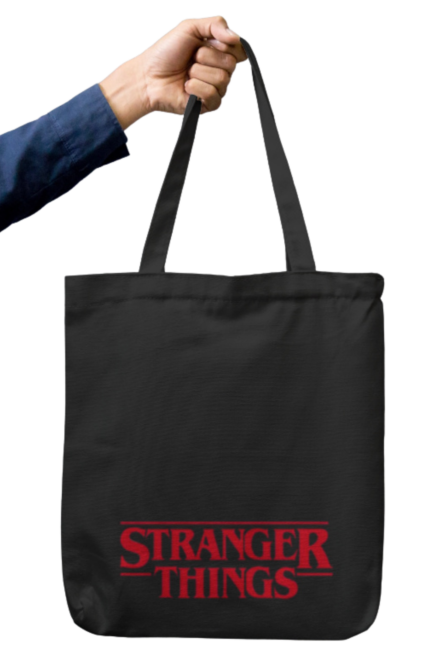 Skrone x Stranger Things Zipper Tote Bag