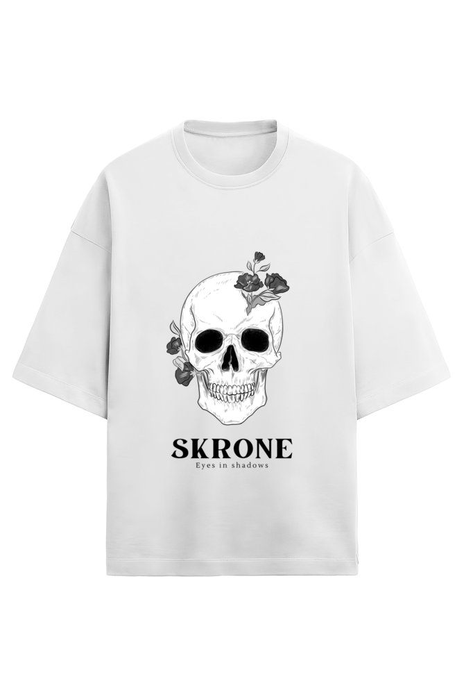 Skrone Eyes in Shadows Skull Tee (Oversized Fit)