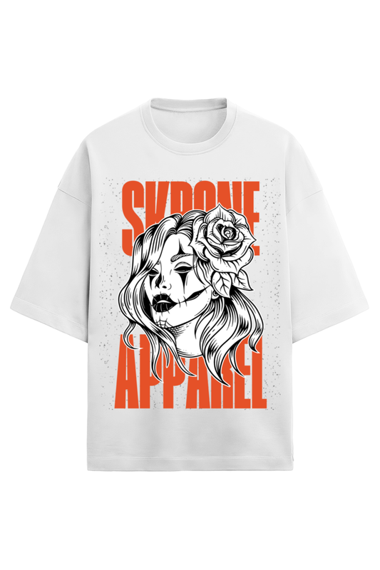 Skrone Rebel Rose Tee (Oversized Fit)