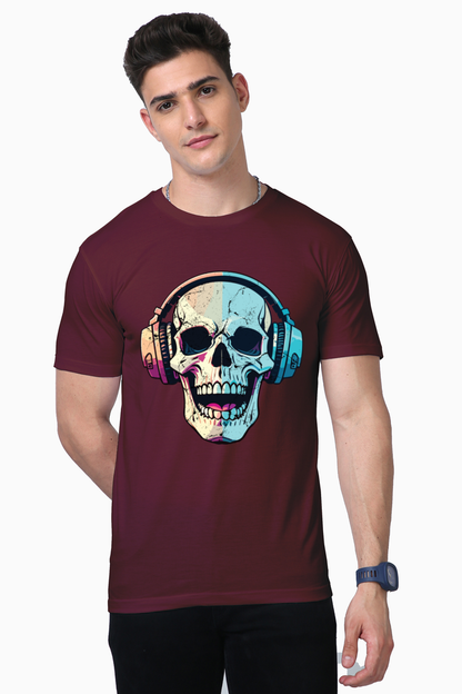 Skrone Skull Beats Graphic Tee