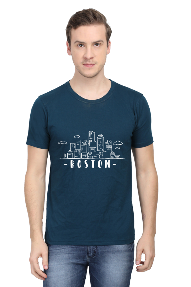 Men Supima Boston Tshirts