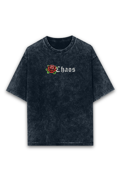 Skrone Acid Wash Chaos Tee (Oversized Fit)