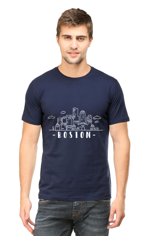 Men Supima Boston Tshirts