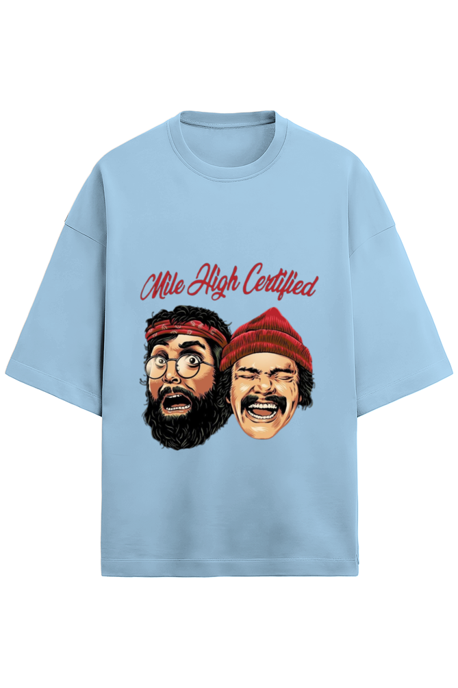 Skrone Mile High Certified Tee (Oversized Fit)