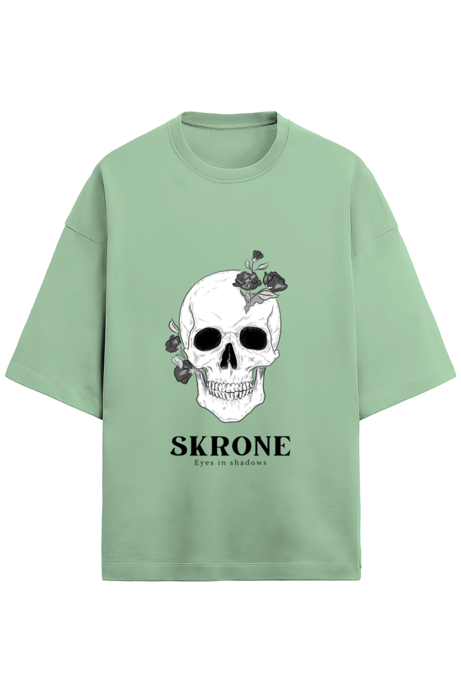 Skrone Eyes in Shadows Skull Tee (Oversized Fit)