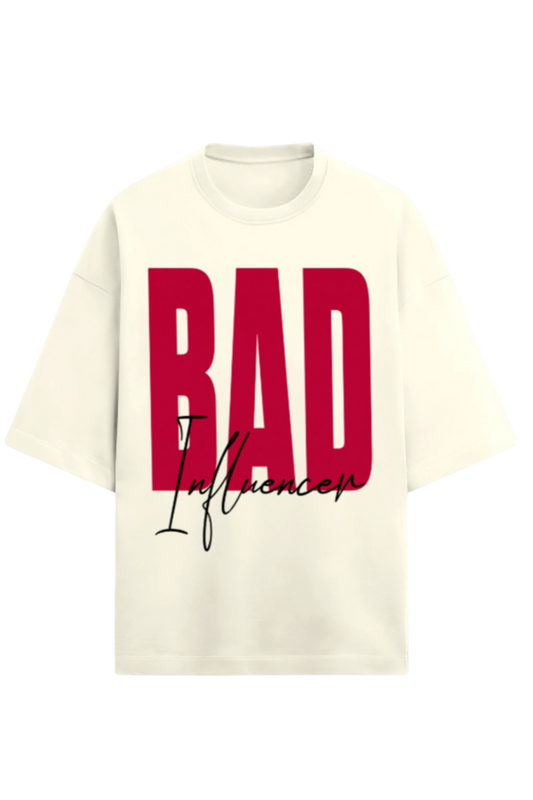Skrone Bad Influencer Tee (Oversized Fit)
