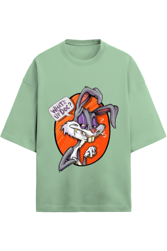 Skrone - Bugs Bunny What's Up Doc Tee (Oversized Fit)