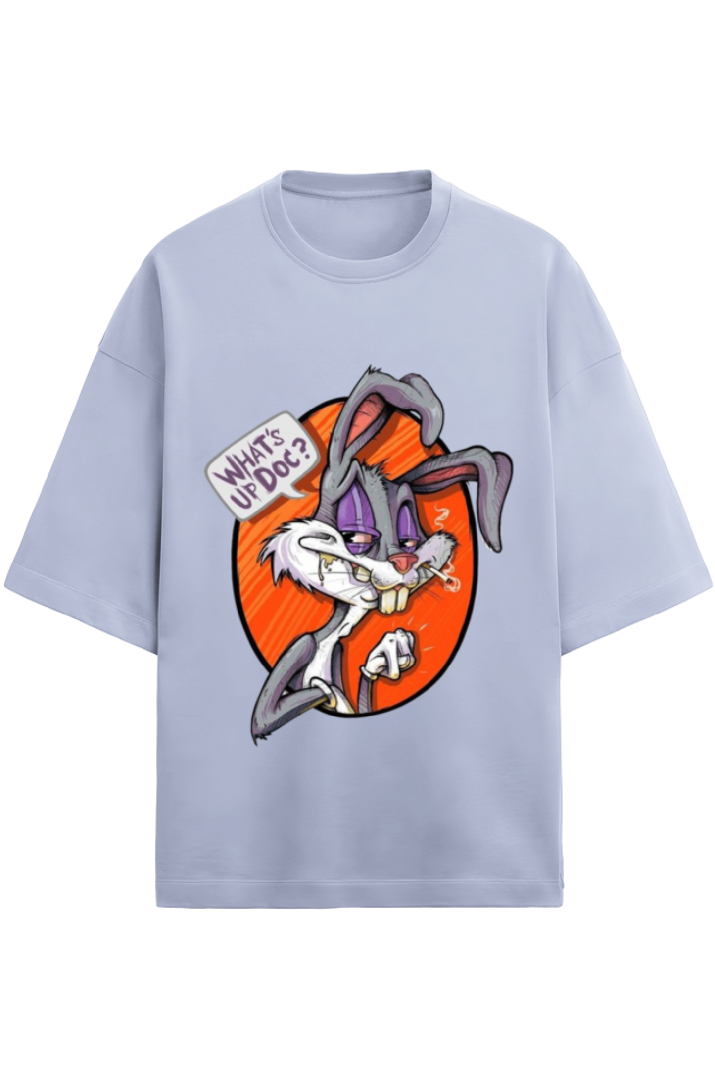 Skrone - Bugs Bunny What's Up Doc Tee (Oversized Fit)