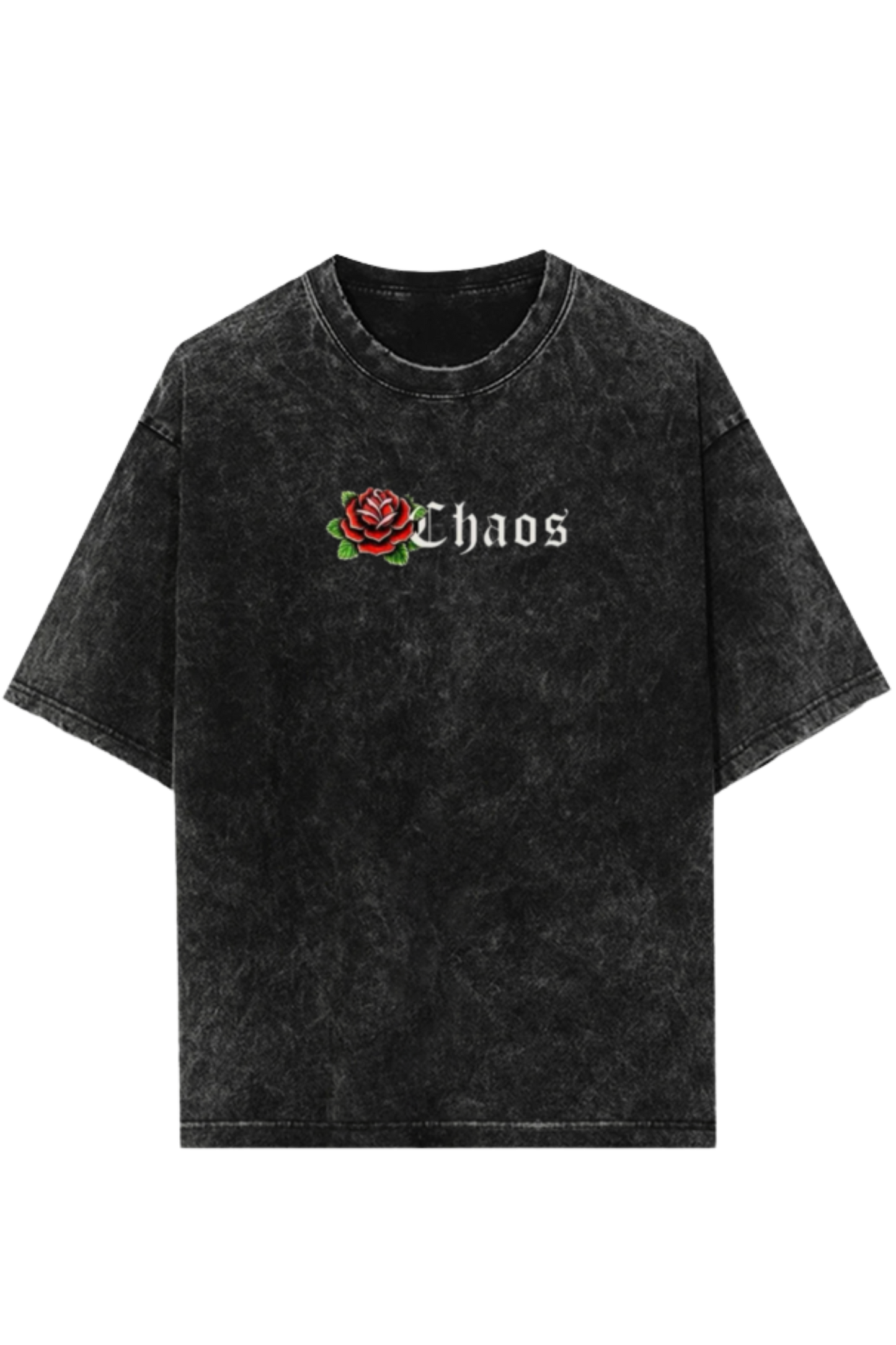 Skrone Acid Wash Chaos Tee (Oversized Fit)