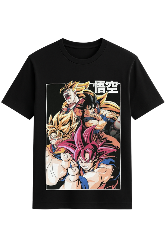Skrone Saiyan Legacy Tee (Supima Fit)