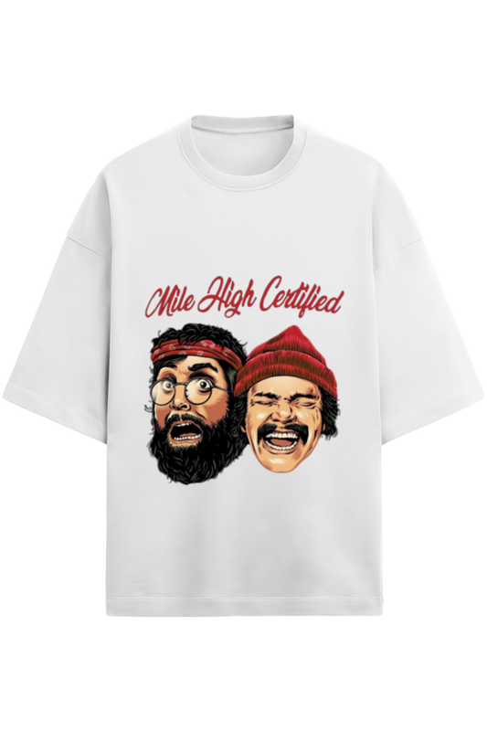 Skrone Mile High Certified Tee (Oversized Fit)