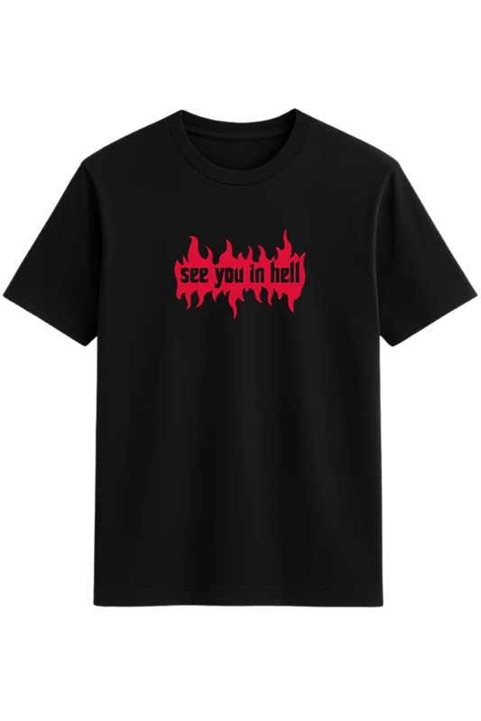Skrone See you in Hell Tee (Supima Fit)