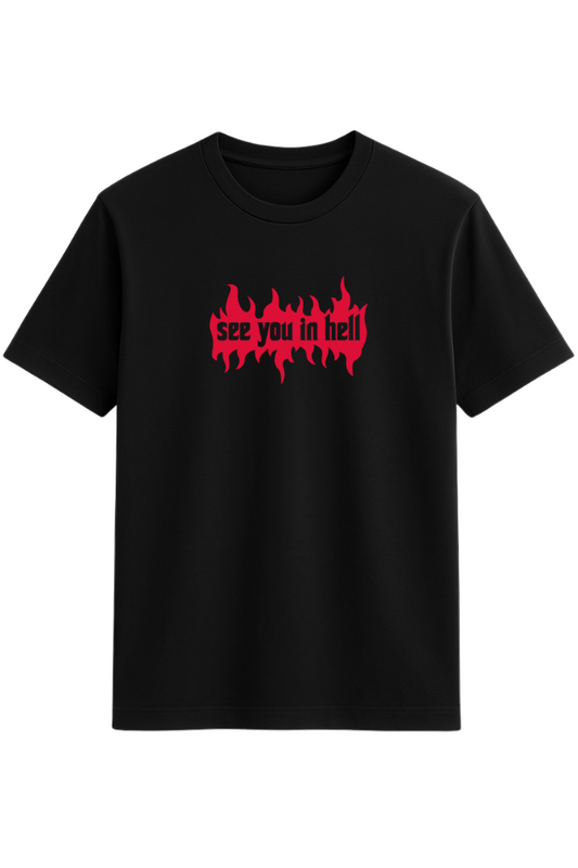 Skrone See you in Hell Tee (Supima Fit)