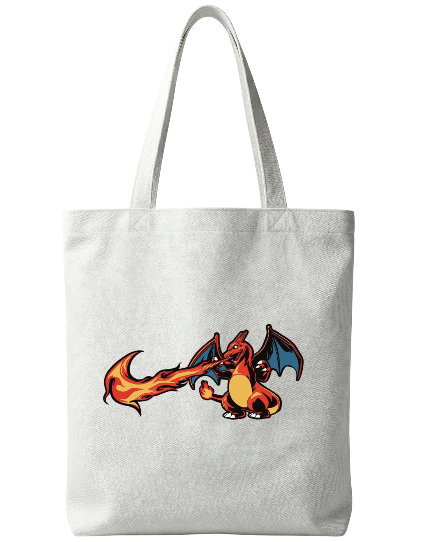Skrone Pokemon Zipper Tote Bag