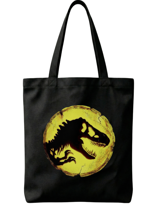 Skrone × Jurassic Park Zipper Tote Bag