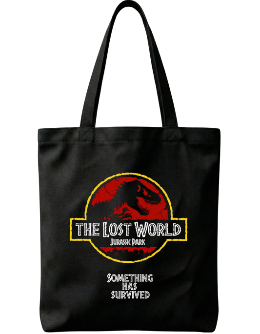 Skrone × Jurassic Park Zipper Tote Bag