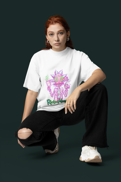 Skrone Rick And Morty Tee (Oversized Fit)