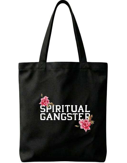 Skrone Spiritual Gangster Zipper Tote Bag