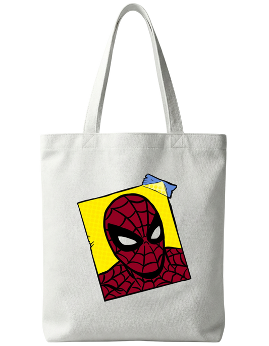 SKRONE × Spider-Man Zipper Tote Bag